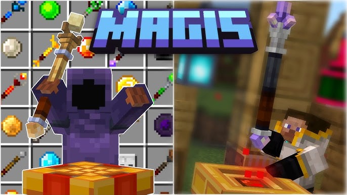 TOP 3 ADDONS DE MAGIA PARA MINECRAFT 1.19 #foryou #foryoupage #fypシ #m