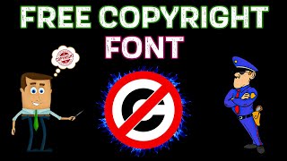 How To Find Free Copyright Font - Fontspace
