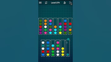 Ball Sort Puzzle New Level 279