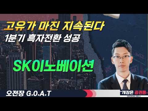 정유·E&S가 끌고/ESS·SMR이 민다/SK이노베이션 #고유가 #마진 #흑자 #정유 #E&S #ESS #SMR #SK이노베이션 #오전장특징주 #GOAT #최애