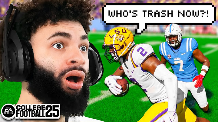 PRINCEJMG MAKES TRASH TALKING OLD HEAD CRASH OUT IN COLLEGE FOOTBALL 25