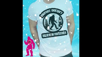 Bigfoot Gifts from KrcilDesigns.com!