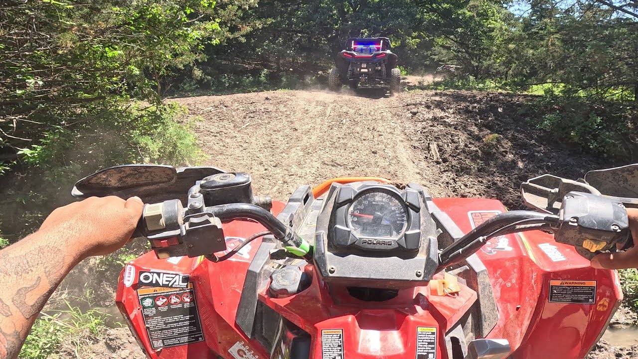Chasing RZRs! ⚡️💨 Polaris scrambler xp1000 vs Polaris RZR at Isanti ATV Park