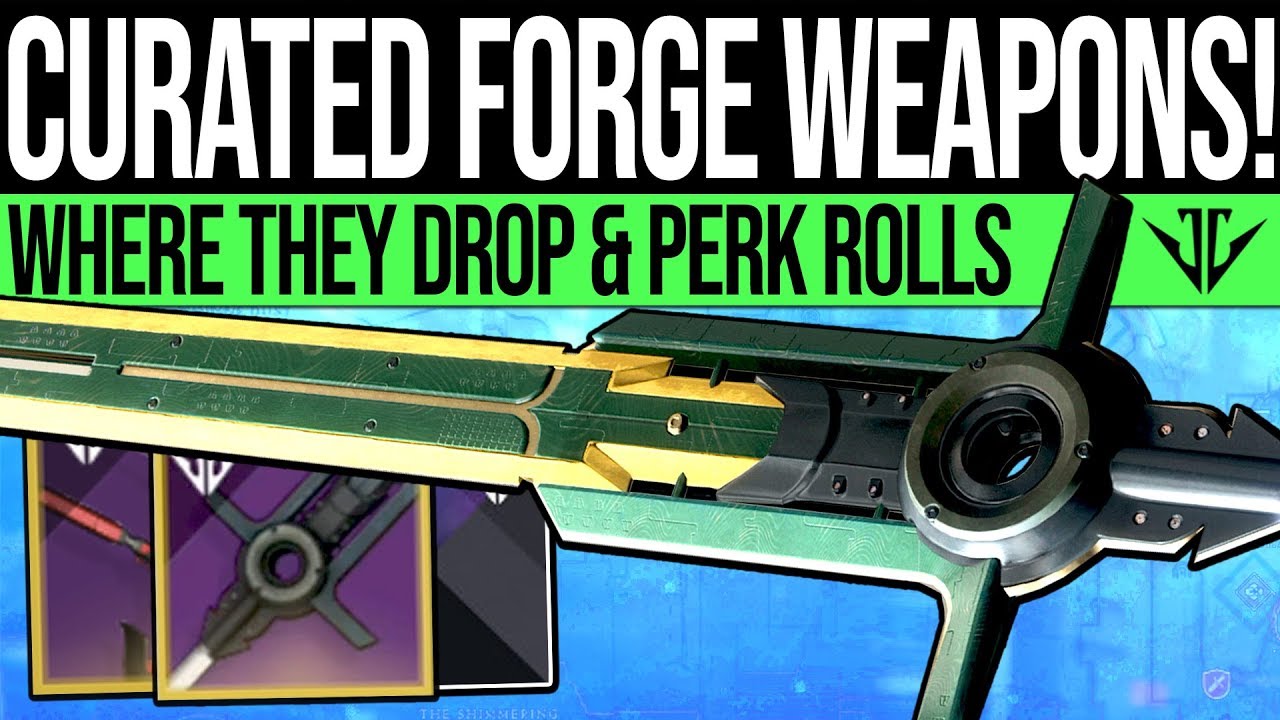 Destiny 2 How to Get CURATED WEAPONS! All Masterwork Frame