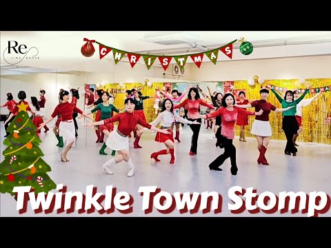 Twinkle Town Stomp Line Dance Improver 토요동호회 2 4주 고급반
