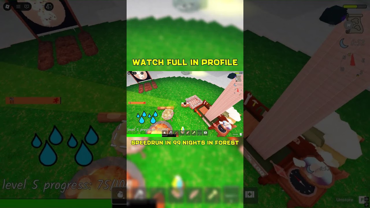 SPEEDRUN IN 99 NIGHTS IN FOREST!!!