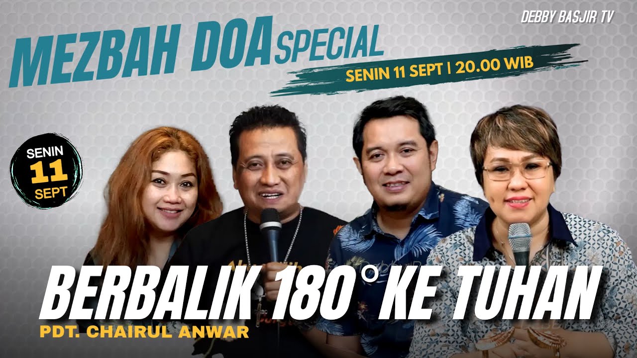 MEZBAH DOA KESAKSIAN - PDT CHAIRUL ANWAR 