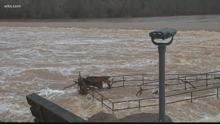 Rivers in the Midlands continue to flood following storms during the week