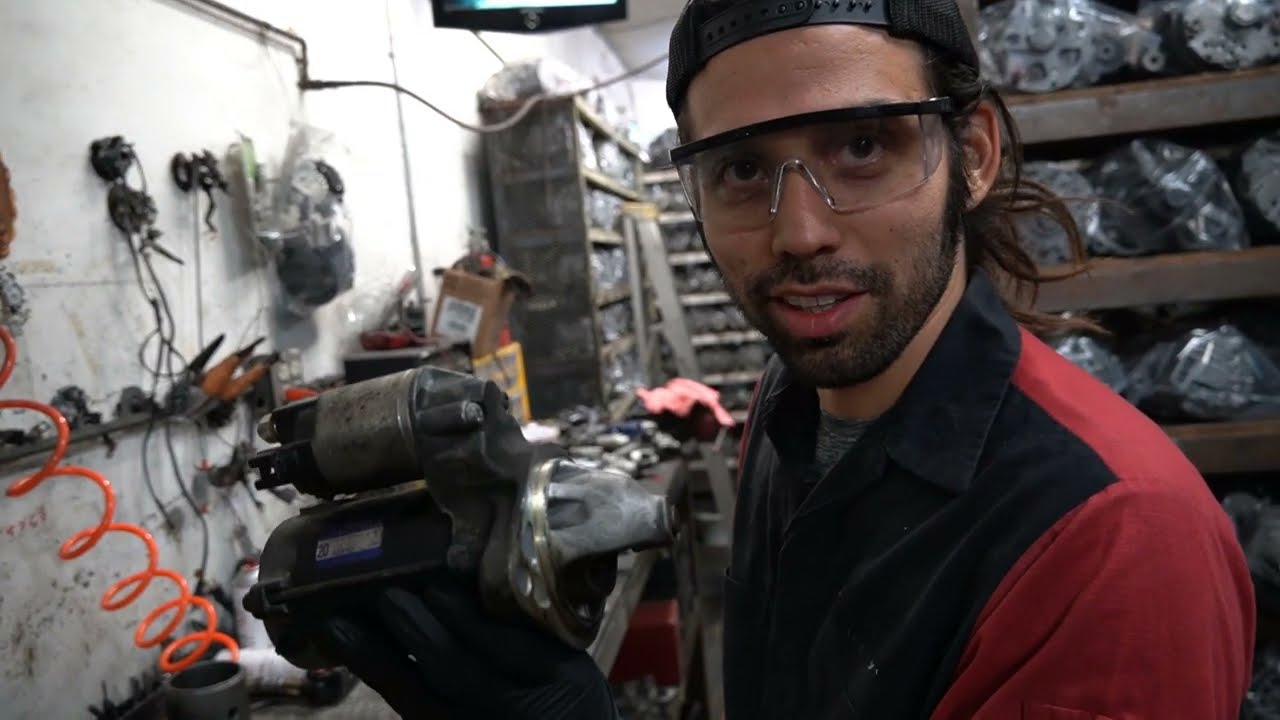 How to Rebuild Toyota Corolla Starter 03-08 L4 1.8L - START to FINISH