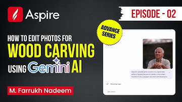 AI 3D-modellen converteren voor CNC in Aspire | Les 2 – Aspire Advanced Series | M. Farrukh Nadeem |