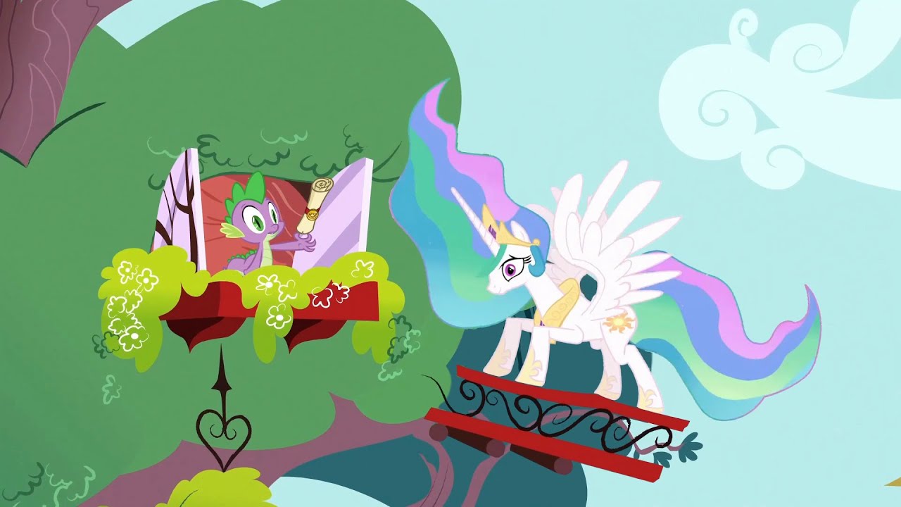Blooper S1E15 Celestia drops by