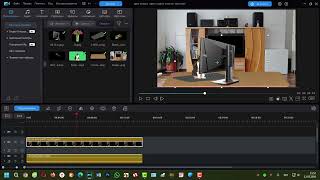 Как изменить порядок дорожек на временной шкале на обратный в Cyberlink PowerDirector 24