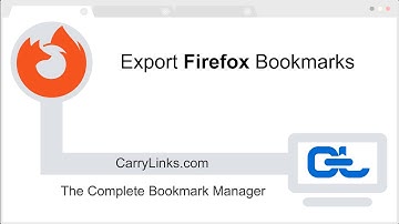 How to Export Mozilla Firefox Bookmarks as an HTML File