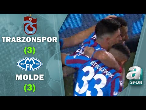 Trabzonspor 3-3 Molde MAÇ ÖZETİ (UEFA Konferans Ligi 3. Ön Eleme Turu) / 05.08.2021