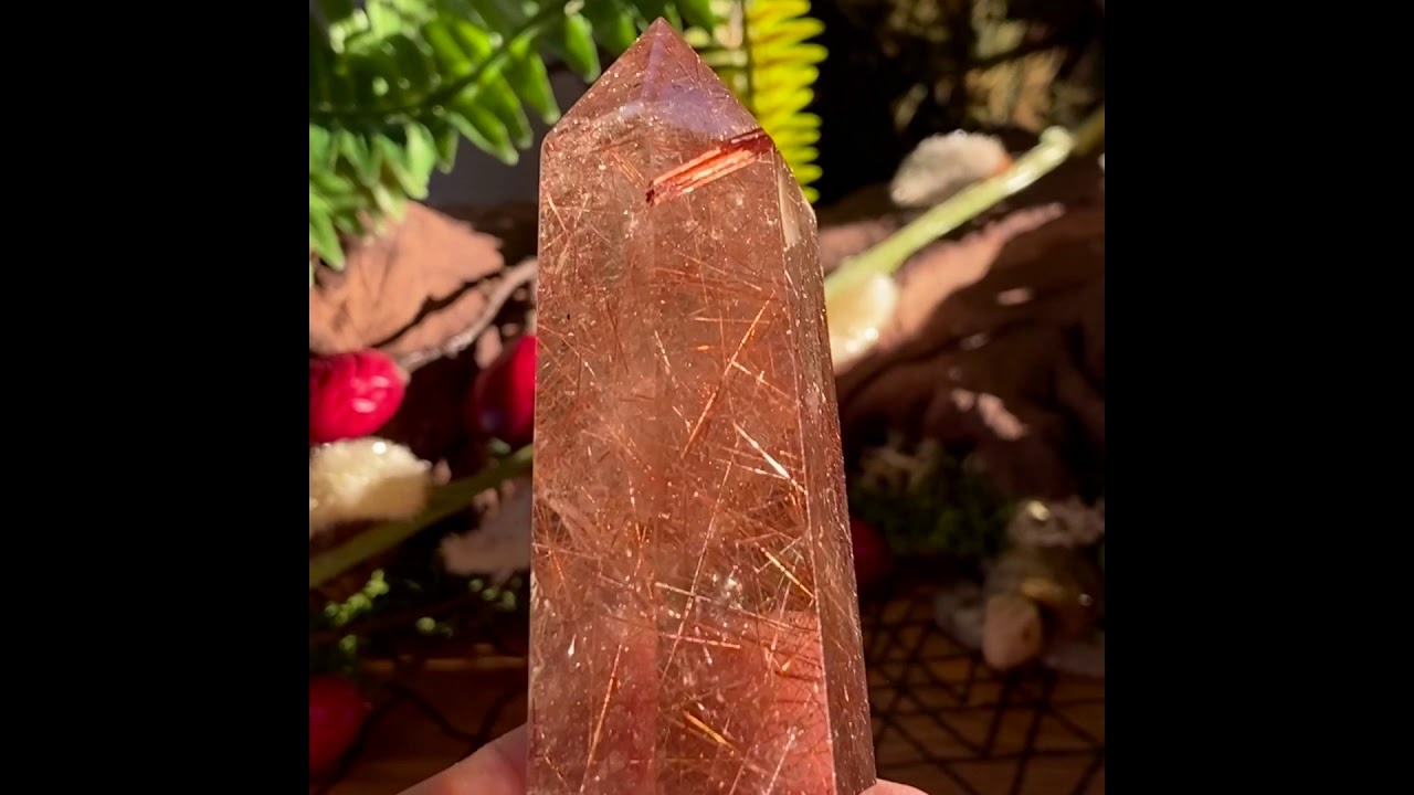 Red Rutilated Quartz - 1