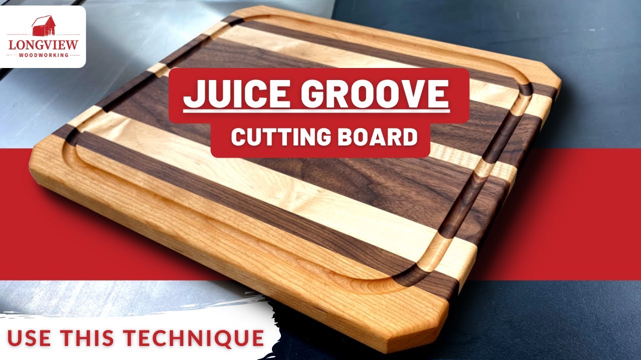 3/4 Thick Red Custom Cutting Board