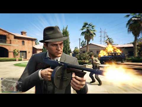 GTA 5 - Old School Mafia Rampage at Madrazo Ranch + Ten Star Escape
