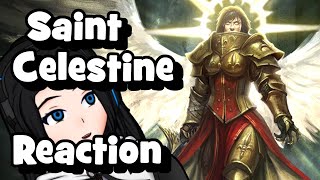 ✨ BATTLE ANGEL !【CELESTINE: THE LIVING SAINT | WARHAMMER 40K (BY THE TEMPLIN INSTITUTE) REACTION】✨