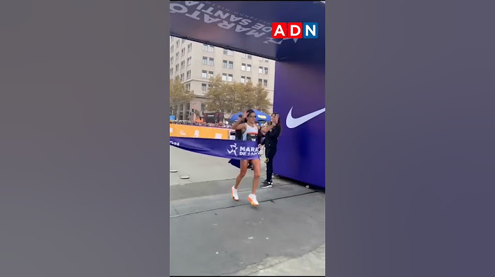 Jhoselyn Camargo ganó los 21K femenino del Maratón de Santiago 2025