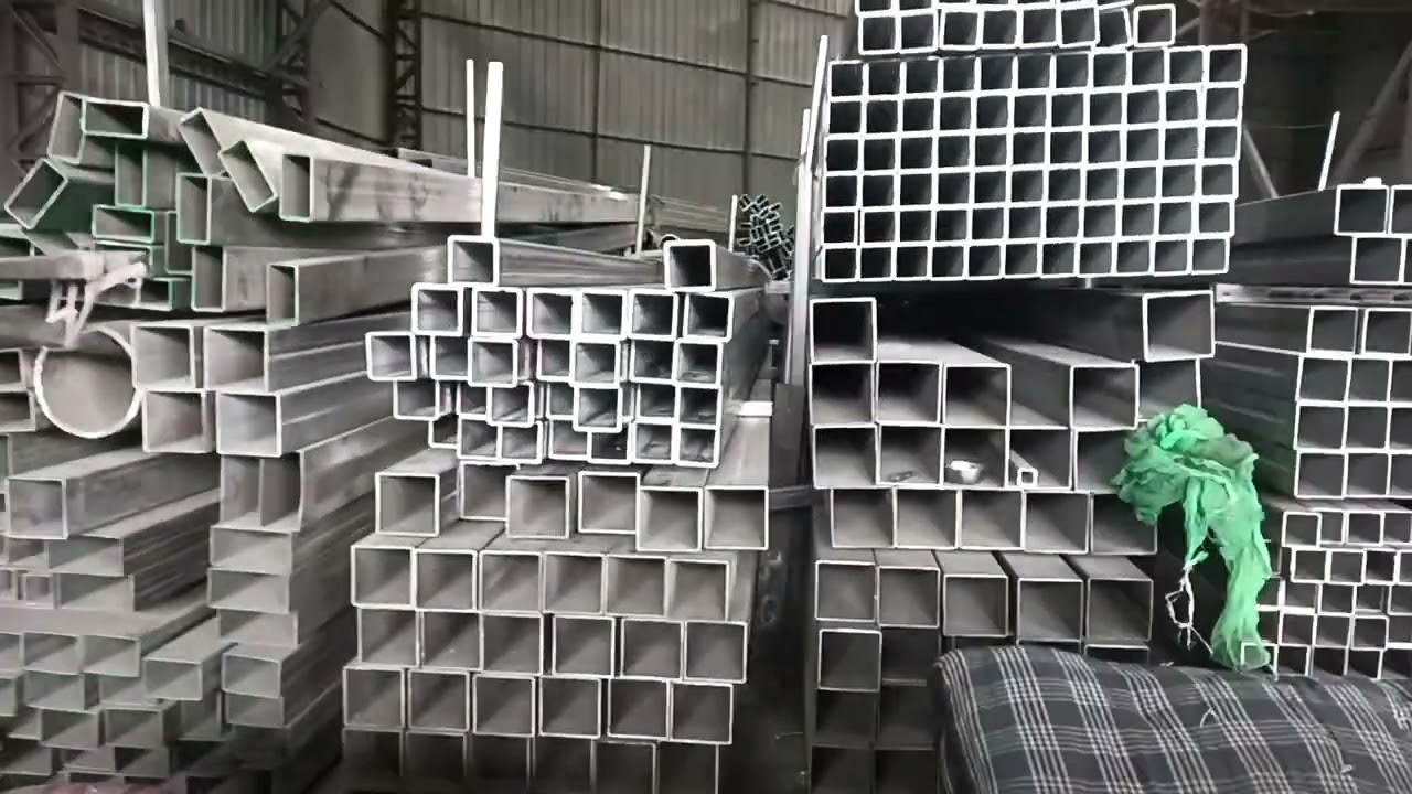 100×100×6mm वेल्डेड पाइप के बारे में जानकारी steel pipe manufacturers #steelpipe #welder #welded 