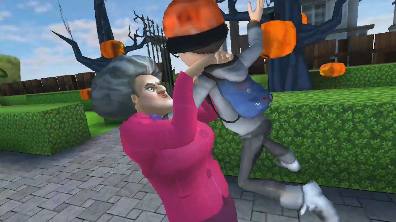 Trolling Scary Teacher 3D - Party Pooper ~ Android, iOS Game #8