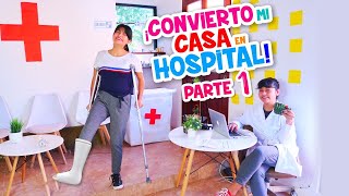 Convierto MI CASA en un HOSPITAL🏥 💉 💊 ¡Mi Doctora Es HORRIBLE!| Conny Merlin