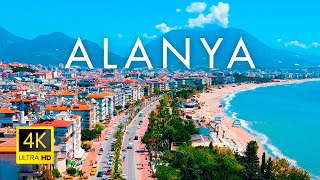 Alanya city, Turkey 🇹🇷 in 4K Ultra HD | Drone Video