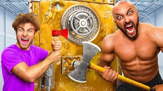 World's Strongest Man Vs. $500,000 Bank Vault!