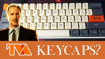 TVA Keycaps from Loki?! - YMDK Carbon keycaps (clone)