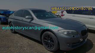 WBAXG1109DDY80786 Bmw 520 2013