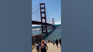 Massive Tsunami Hits San Francisco 🌊 | Golden Gate Bridge Destroyed"