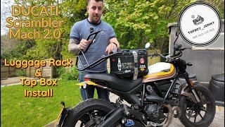 Ducati Scrambler: Cheapest Luggage Rack & Top Box Installation!