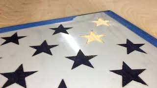 Carving Wooden Flag Stars the Easy Way