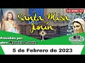 MISA HOY Domingo 5 de Febrero de 2023 en vivo Santuario Nuestra Señora del Rosario Junín Colombia