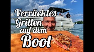 Ein Holzfällersteak auf dem Boot gegrillt! Mit Bobby und Klaus! - Westmünsterland BBQ