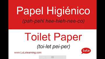 ¿Cómo llaman al papel higiénico en Inglaterra?