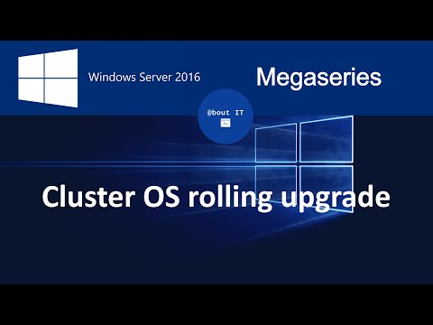 Cluster OS rolling upgrade from Windows Server 2012 R2 to Windows Server 2016