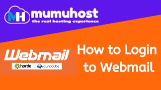 How to Login to Email Account using Webmail in cPanel in 2021 | MumuHost Tutorials