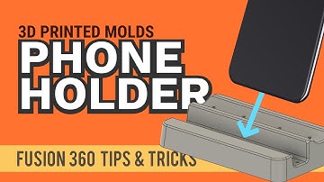 Fusion 360 Tutorial – Making a Resin Phone Holder