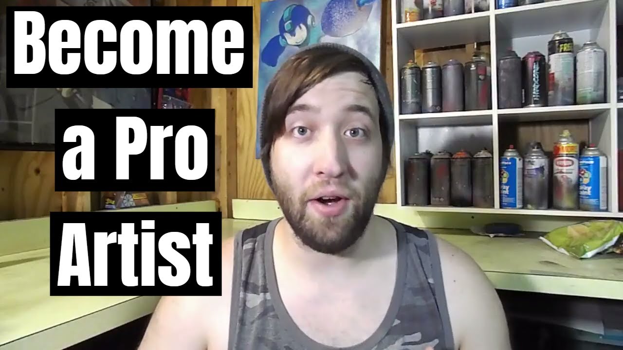 Art Vlog: How to Become a Professional Spray Paint Artist