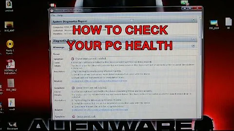 HOW TO CHECK- Your pc health status for windows