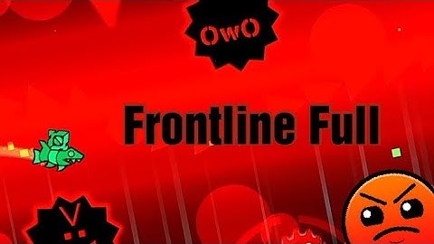 "Frontline Full" 100% (ALL COINS) By God Of Music | Geometry Dash