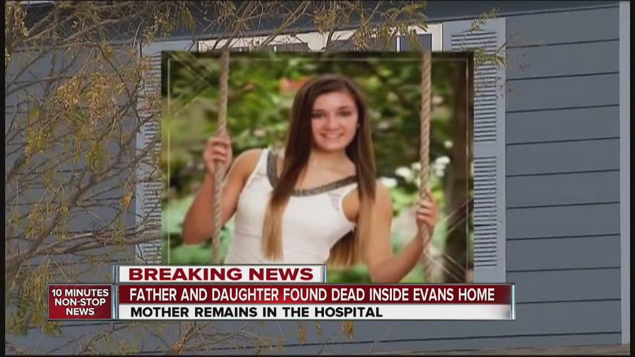 Father and daughter found dead inside Evans home - YouTube