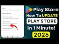 🚀 How to Update Google Play Store on Android – Play Store Update 2026 | Play Store Not Updating