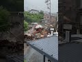 Селевой поток в Японии