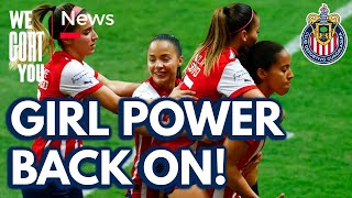 CHIVAS FEMENIL IS BACK HOME! | #WeGOATYou News | CHIVAS ENGLISH screenshot 1