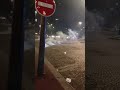 Gendarmerie pris pour cibles par des tire de mortier en plein paris #gendarmerie #intervention