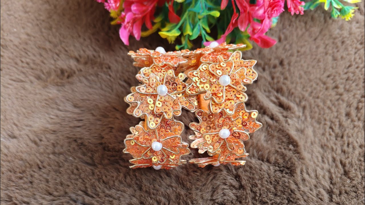 3d flower bangles making video#customized #handmade #bangles #trending #viral #viralvideo #subscribe