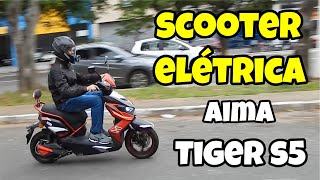 Scooter Elétrica Aima Tiger S5 - Review completo.