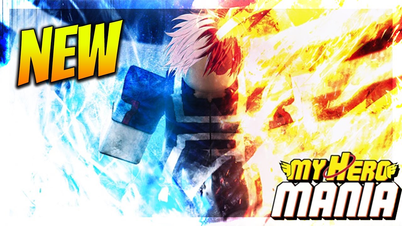 New My Hero Academia Roblox Game My Hero Mania Youtube - my hero mania roblox codes